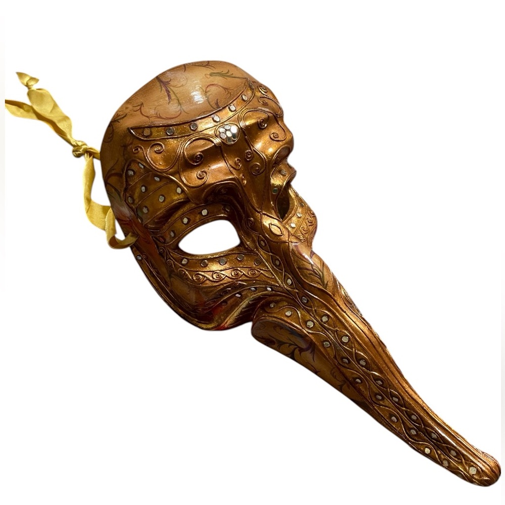VINTAGE VENETIAN MARDI GRAS NOSE MASK